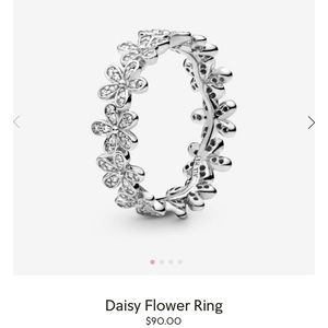 Pandora Daisy Flower Ring
